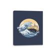 The Great Wave of the Ringwraiths - Canvas Wraps Canvas Wraps RIPT Apparel 8x10 / Navy