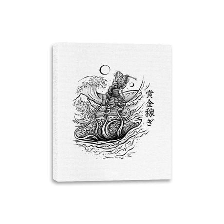 The Great Wave off Carkoon - Canvas Wraps Canvas Wraps RIPT Apparel 8x10 / White