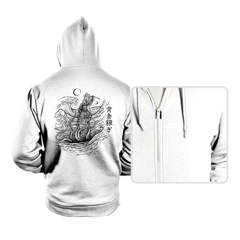 The Great Wave off Carkoon - Hoodies Hoodies RIPT Apparel Small / White