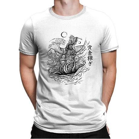 The Great Wave off Carkoon - Mens Premium T-Shirts RIPT Apparel Small / White