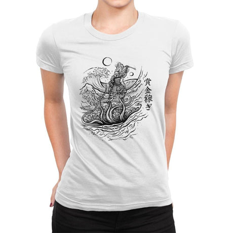 The Great Wave off Carkoon - Womens Premium T-Shirts RIPT Apparel Small / White