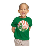 The Great Wave Off Cowabunga - Youth T-Shirts RIPT Apparel