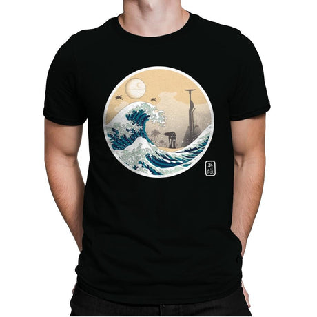 The Great Wave off Scarif - Best Seller - Mens Premium T-Shirts RIPT Apparel Small / Black