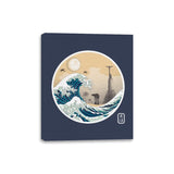 The Great Wave off Scarif - Canvas Wraps Canvas Wraps RIPT Apparel 8x10 / Navy