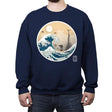 The Great Wave off Scarif - Crew Neck Sweatshirt Crew Neck Sweatshirt RIPT Apparel Small / Navy