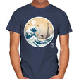 The Great Wave off Scarif - Mens T-Shirts RIPT Apparel Small / Navy