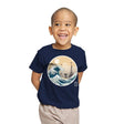 The Great Wave off Scarif - Youth T-Shirts RIPT Apparel X-small / Navy