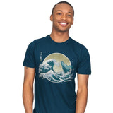 The Great Whale - Mens T-Shirts RIPT Apparel Small / Indigo