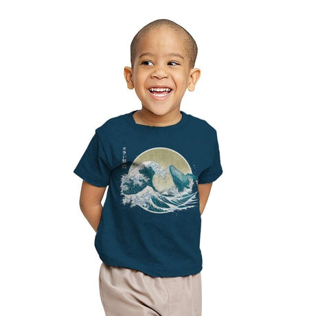 The Great Whale - Youth T-Shirts RIPT Apparel
