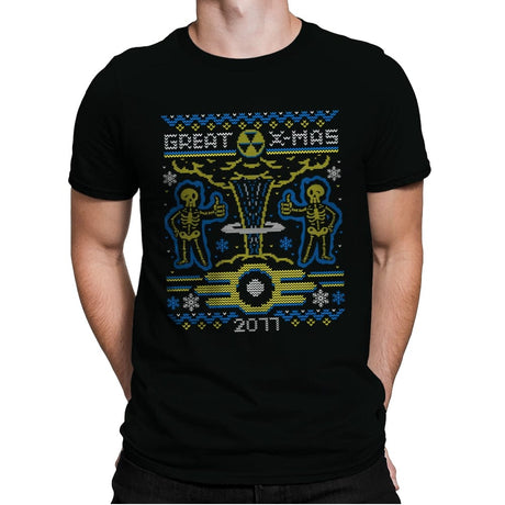 The Great Xmas - Mens Premium T-Shirts RIPT Apparel Small / Black