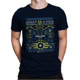 The Great Xmas - Mens Premium T-Shirts RIPT Apparel Small / Midnight Navy