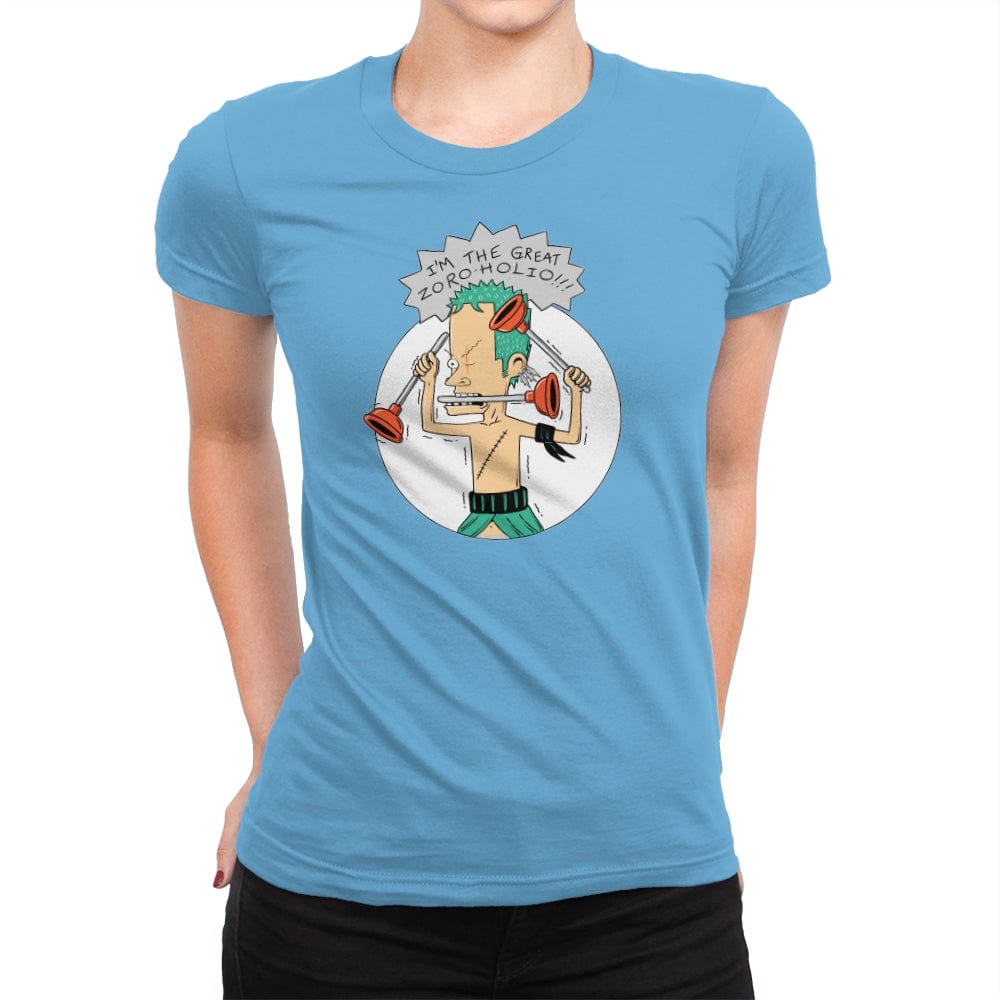 The Great Zoroholio - Womens Premium T-Shirts RIPT Apparel Small / Turquoise