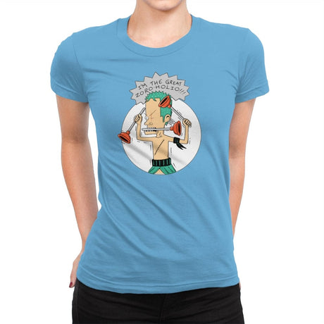 The Great Zoroholio - Womens Premium T-Shirts RIPT Apparel Small / Turquoise