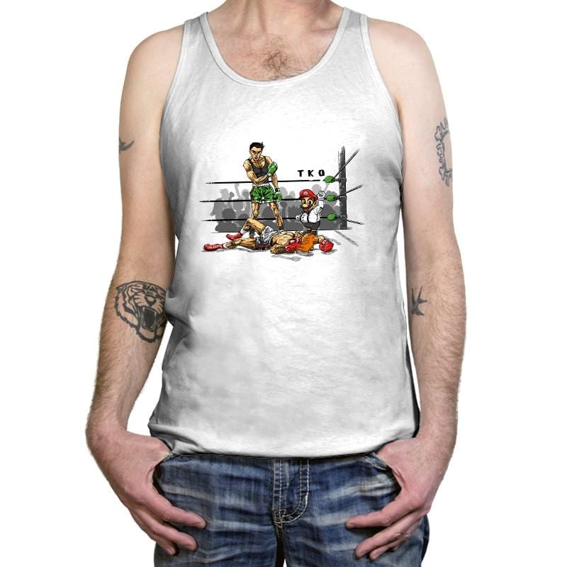 The Greatest of All Time Exclusive - Tanktop Tanktop RIPT Apparel X-Small / White