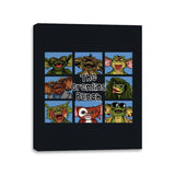 The Gremlins Bunch - Canvas Wraps Canvas Wraps RIPT Apparel 11x14 / Black