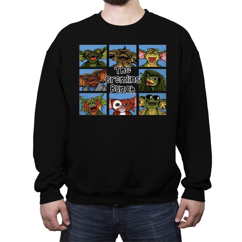 The Gremlins Bunch - Crew Neck Sweatshirt Crew Neck Sweatshirt RIPT Apparel Small / Black
