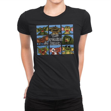 The Gremlins Bunch - Womens Premium T-Shirts RIPT Apparel Small / Black