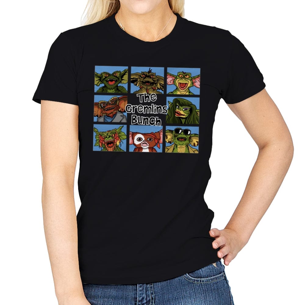 The Gremlins Bunch - Womens T-Shirts RIPT Apparel Small / Black