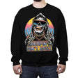 The Grim Rapper - Crew Neck Sweatshirt Crew Neck Sweatshirt RIPT Apparel Small / Black