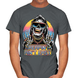 The Grim Rapper - Mens T-Shirts RIPT Apparel Small / Charcoal