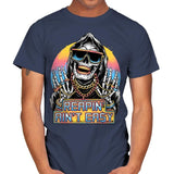 The Grim Rapper - Mens T-Shirts RIPT Apparel Small / Navy