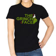 The Grinch Face - Womens T-Shirts RIPT Apparel Small / Black