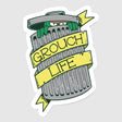 The Grouch Life Exclusive - Sticker Stickers RIPT Apparel Sticker