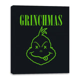 The Grungemas - Canvas Wraps Canvas Wraps RIPT Apparel 16x20 / Black