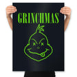 The Grungemas - Prints Posters RIPT Apparel 18x24 / Black