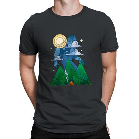 The Guardian of the Forest - Mens Premium T-Shirts RIPT Apparel Small / Heavy Metal