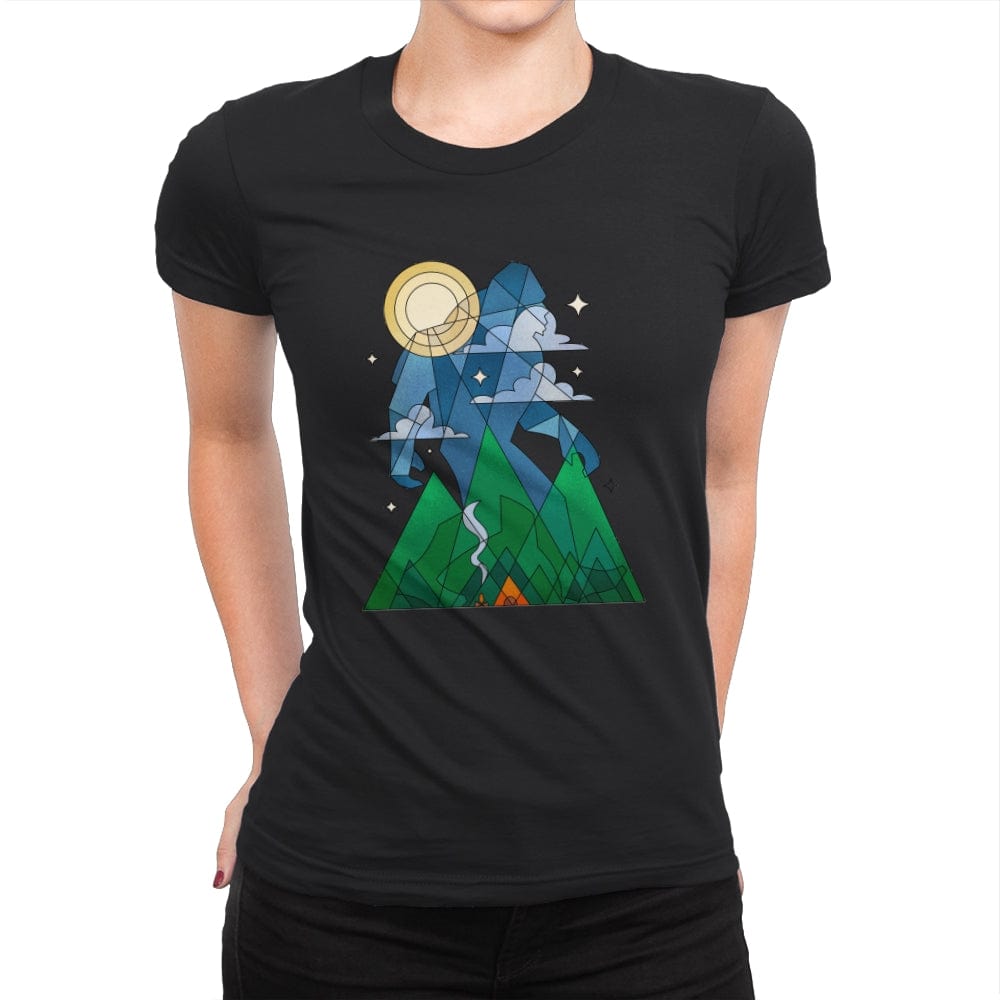 The Guardian of the Forest - Womens Premium T-Shirts RIPT Apparel Small / Black