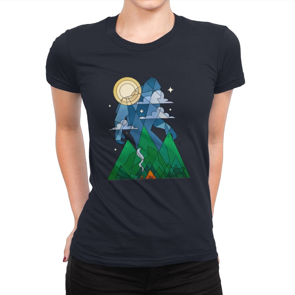 The Guardian of the Forest - Womens Premium T-Shirts RIPT Apparel Small / Midnight Navy