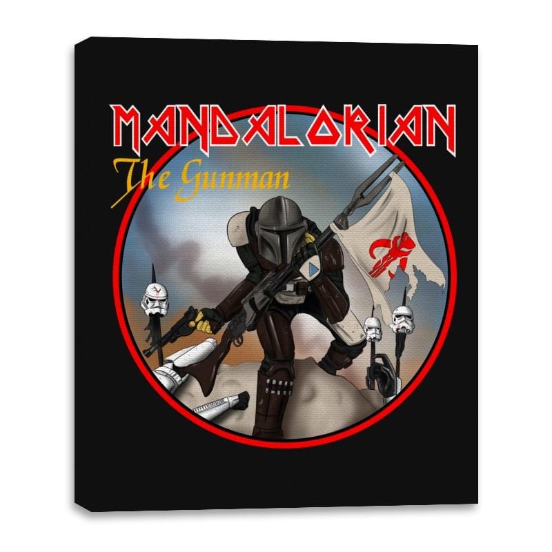 The Gunman - Canvas Wraps Canvas Wraps RIPT Apparel