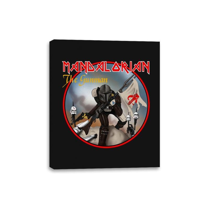 The Gunman - Canvas Wraps Canvas Wraps RIPT Apparel 8x10 / Black