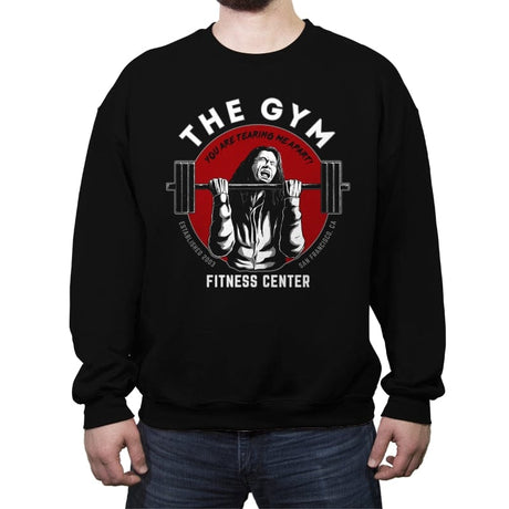 The Gym - Crew Neck Sweatshirt Crew Neck Sweatshirt RIPT Apparel Small / Black