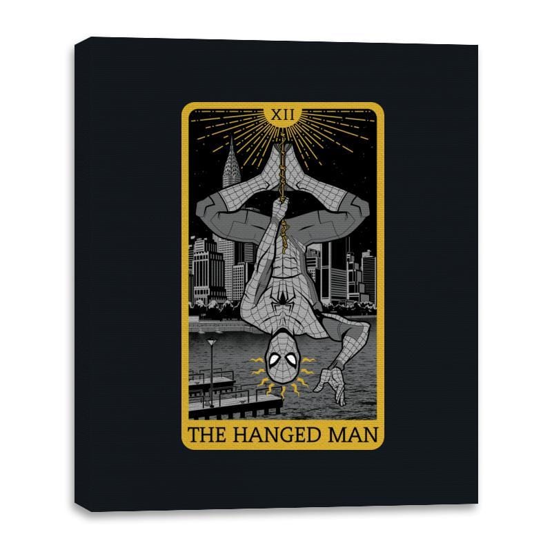 The Hanged Man - Canvas Wraps Canvas Wraps RIPT Apparel 16x20 / Black