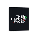 The Happy Face - Canvas Wraps Canvas Wraps RIPT Apparel 8x10 / Black