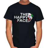 The Happy Face - Mens T-Shirts RIPT Apparel Small / Black
