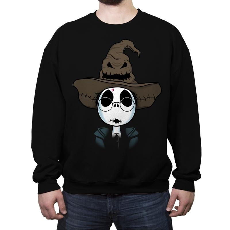 The Hat Of Sorting! - Raffitees - Crew Neck Sweatshirt Crew Neck Sweatshirt RIPT Apparel