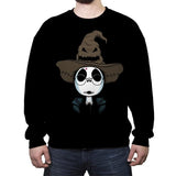 The Hat Of Sorting! - Raffitees - Crew Neck Sweatshirt Crew Neck Sweatshirt RIPT Apparel Small / Black