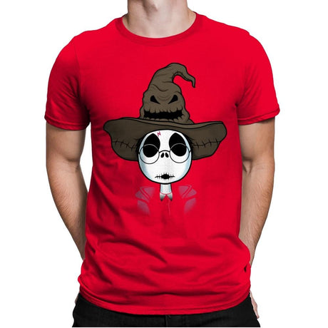 The Hat Of Sorting! - Raffitees - Mens Premium T-Shirts RIPT Apparel Small / Red