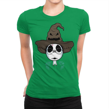 The Hat Of Sorting! - Raffitees - Womens Premium T-Shirts RIPT Apparel Small / Kelly Green