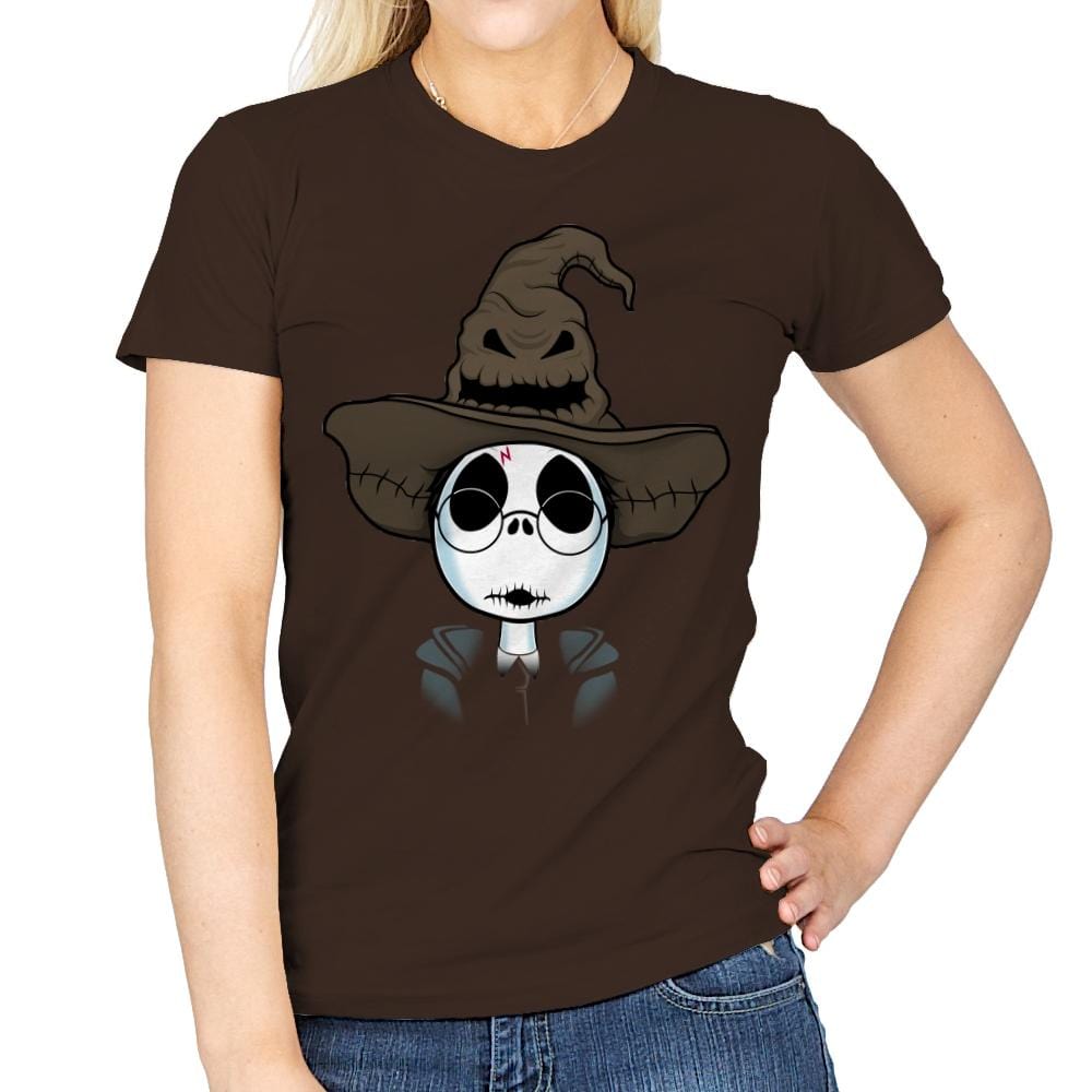 The Hat Of Sorting! - Raffitees - Womens T-Shirts RIPT Apparel Small / Dark Chocolate