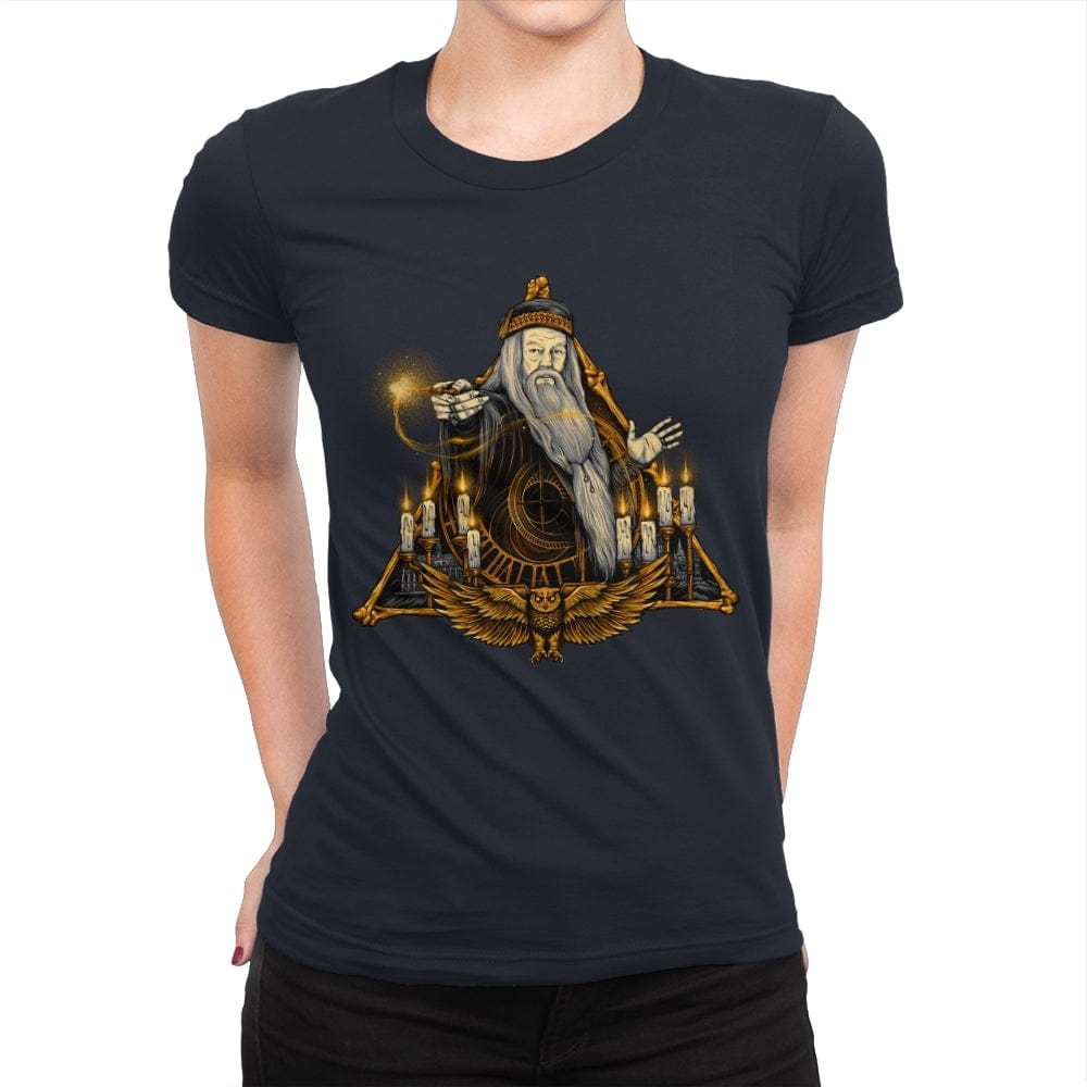 The Headmaster - Womens Premium T-Shirts RIPT Apparel Small / Midnight Navy