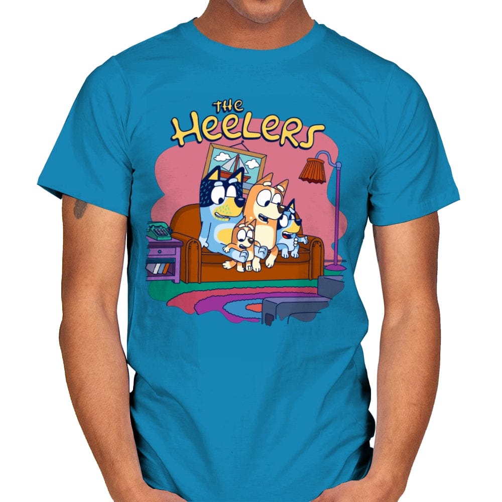 The Heeler's - Mens T-Shirts RIPT Apparel Small / Sapphire