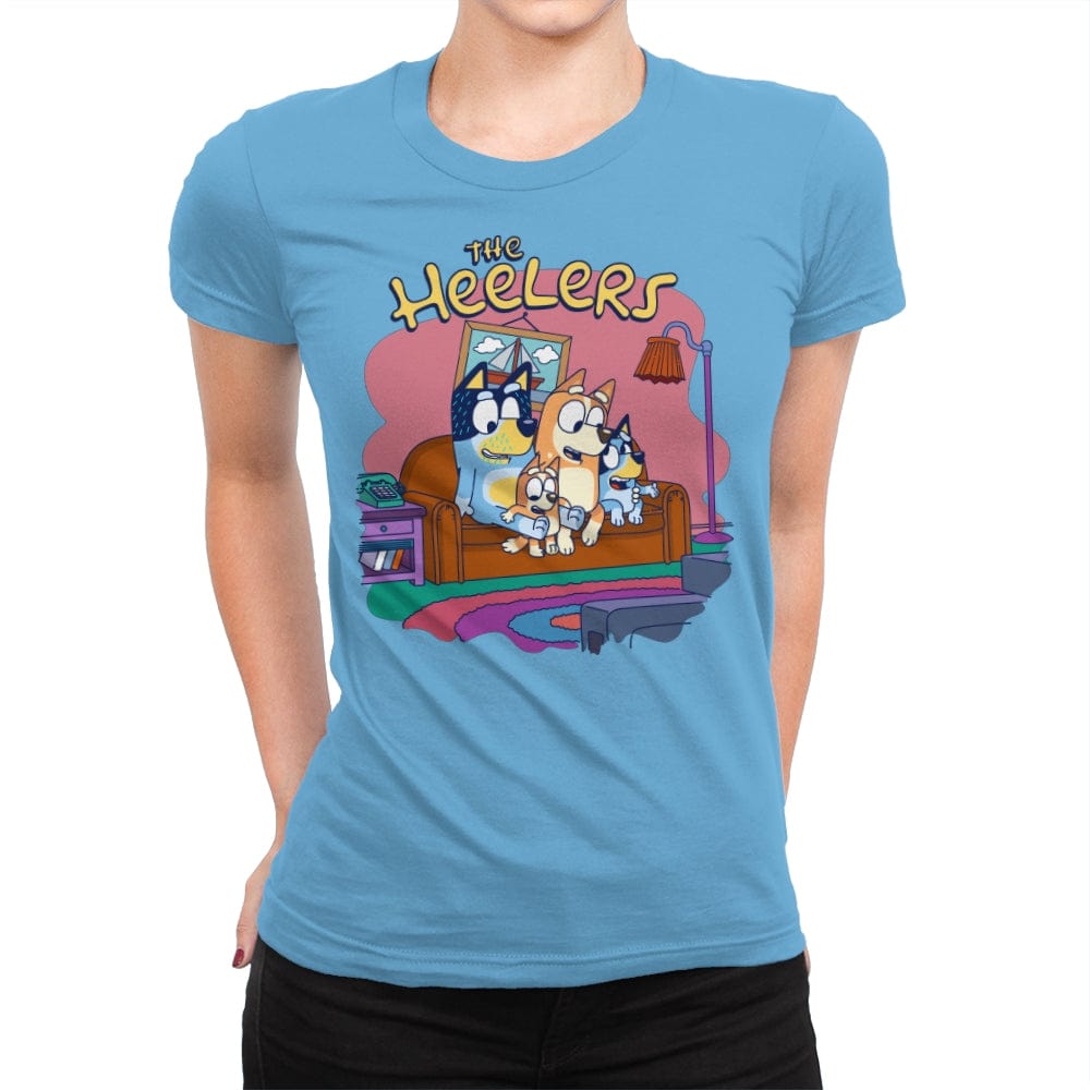 The Heeler's - Womens Premium T-Shirts RIPT Apparel Small / Turquoise