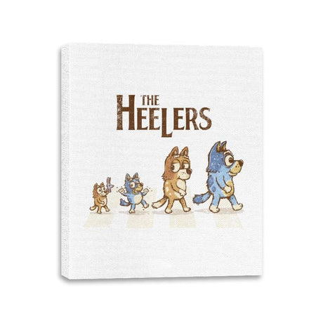 The Heelers - Canvas Wraps Canvas Wraps RIPT Apparel 11x14 / White