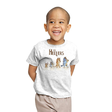 The Heelers - Youth T-Shirts RIPT Apparel X-small / White