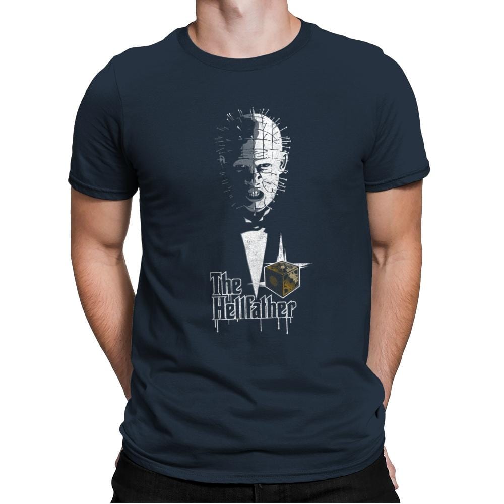 The Hellfather - Anytime - Mens Premium T-Shirts RIPT Apparel Small / Indigo