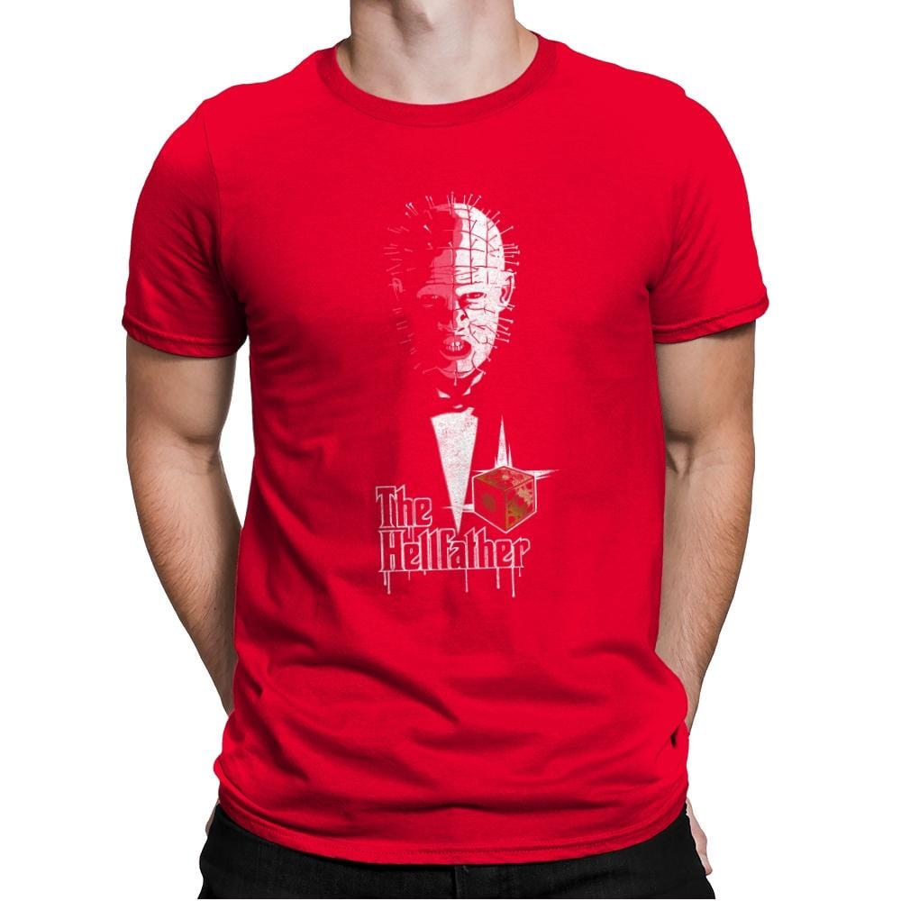 The Hellfather - Anytime - Mens Premium T-Shirts RIPT Apparel Small / Red